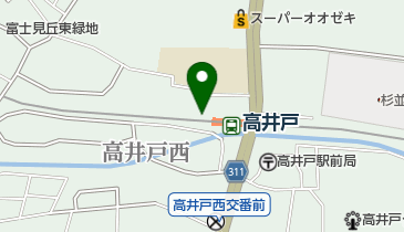 杉並区高井戸区民事務所の地図画像