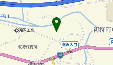 大月市初狩出張所の地図画像