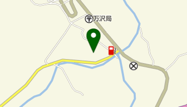 南巨摩郡万沢支所の地図画像