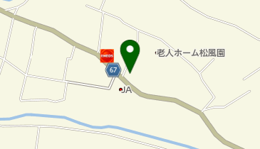 松本市入山辺出張所の地図画像