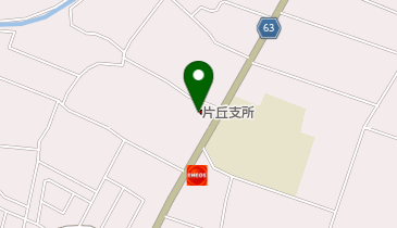 塩尻市片丘支所の地図画像