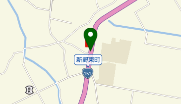 下伊那郡新野出張所の地図画像