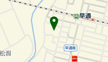 新潟市早通連絡所の地図画像