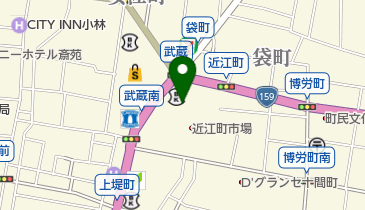 金沢市近江町市民センターの地図画像