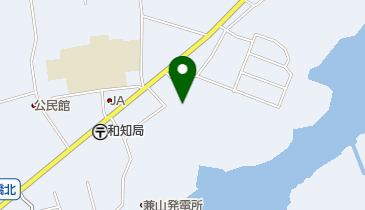 加茂郡和知出張所の地図画像