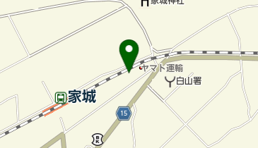 津市家城出張所の地図画像