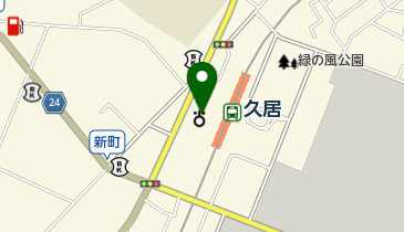 津市久居駅前出張所の地図画像