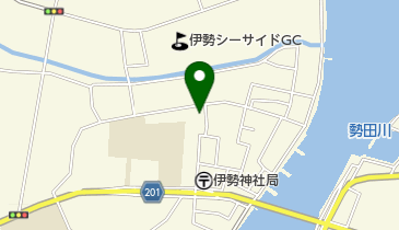 伊勢市神社支所の地図画像