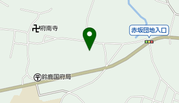 鈴鹿市国府地区市民センターの地図画像