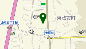 岡崎市岩津支所の地図画像