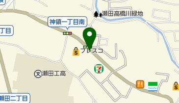 大津市瀬田南支所の地図画像