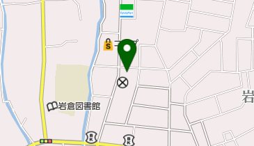 京都市岩倉出張所の地図画像