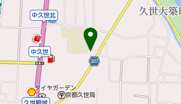 京都市久世出張所の地図画像