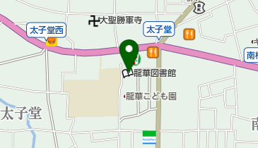 八尾市龍華出張所の地図画像