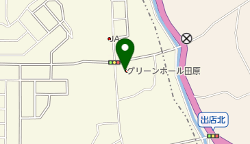 四條畷市田原支所の地図画像