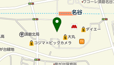 神戸市北須磨支所の地図画像