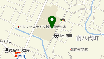 姫路市城乾サービスセンターの地図画像