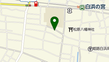 姫路市白浜支所の地図画像