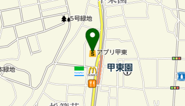 西宮市甲東支所の地図画像