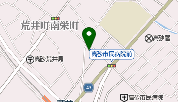 高砂市荒井市民コーナーの地図画像