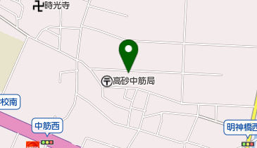 中筋地域交流センターの地図画像