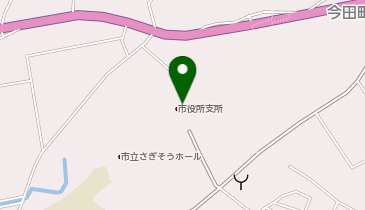 篠山市今田支所の地図画像