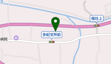 篠山市多紀支所の地図画像