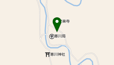 日高郡寒川出張所の地図画像