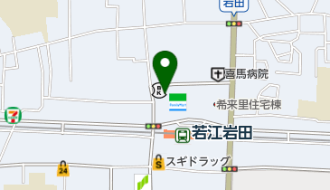 東大阪市若江岩田駅前行政サービスセンターの地図画像