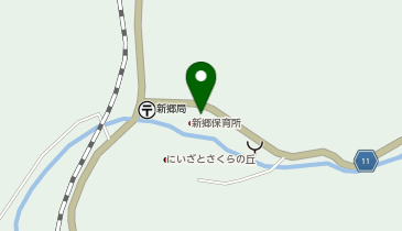 新見市新郷市民センターの地図画像