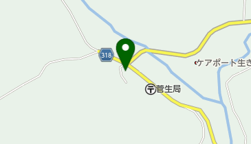 新見市菅生市民センターの地図画像