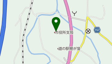 新見市哲西支局の地図画像