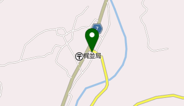 美作市梶並出張所の地図画像