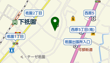 広島市祇園出張所の地図画像