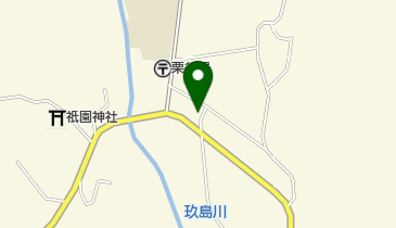 大竹市栗谷支所の地図画像