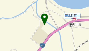 下関市阿川支所の地図画像