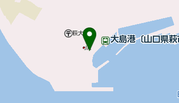 萩市大島出張所の地図画像