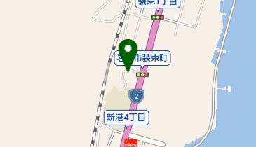 岩国市装港出張所の地図画像