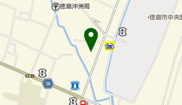 徳島市沖洲支所の地図画像