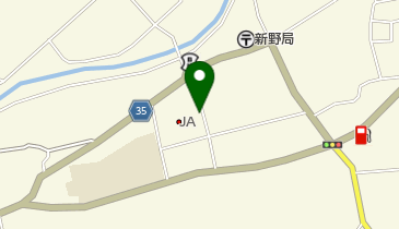 阿南市新野住民センターの地図画像