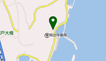 坂出市与島出張所の地図画像