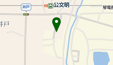 木田郡井戸出張所の地図画像