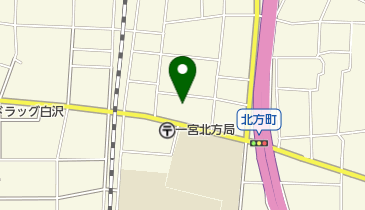 一宮市北方町出張所の地図画像