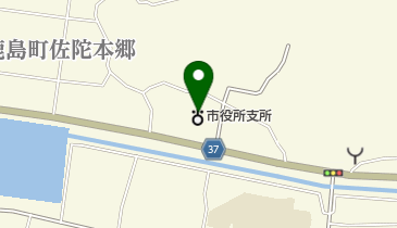 松江市鹿島支所の地図画像