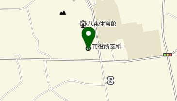 松江市八束支所の地図画像