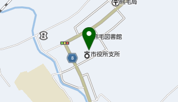 周南市熊毛総合支所の地図画像