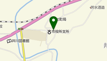 三好市井川総合支所の地図画像