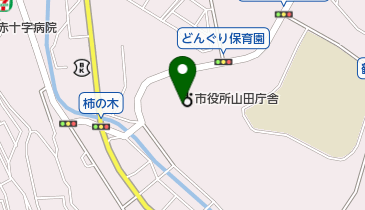 嘉麻市山田庁舎の地図画像