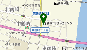 大分市鶴崎支所の地図画像