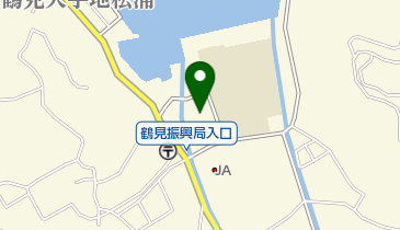 佐伯市鶴見振興局の地図画像